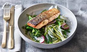 Salade Tiede Au Saumon Croustillant Healthy My Cuisine In 2020