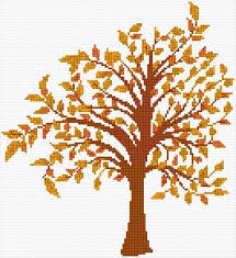 Cross stitch is reported to be the oldest form of embroidery. Ann Logan 10 Free Patterns Online Autumn Tree 3573