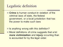 Crime And Criminology 1 What Is Crime 2 What Is Deviance Ppt Download