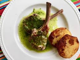 Rub with some chopped herbs, garlic, salt and pepper, and olive oil, let sit for a bit, sear all. Quick Cook Easy Lamb Chops With An Herby Green Sauce Make A Stunning Dish
