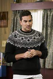 A Comprehensive Look Back At David Rose S Simply The Best Sweaters On Schitt S Creek David Rose Cool Sweaters Schitts Creek