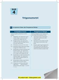 Untuk setiap nilai perbandingan trigonometri yang diberikan di bawah ini, dengan setiap sudut merupakan sudut lancip, tentukan nilai macam perbandingan trigonometri lainnya. Bab 4 Trigonometri Pdf