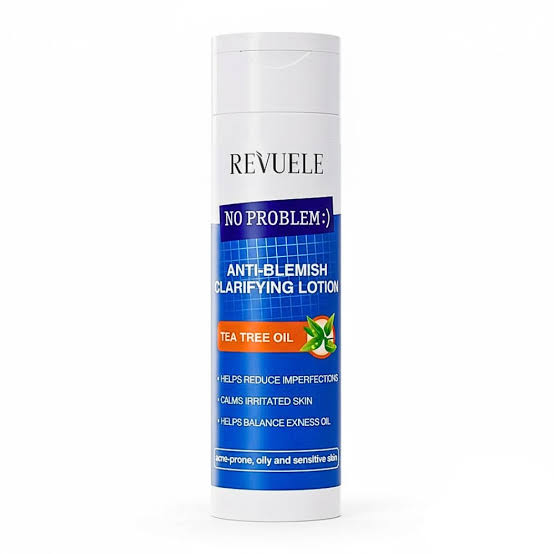 REVUELE NO PROBLEM ANTI-BLEMISH CLARIFYING LOTION TEA TREE OIL, 200 ML