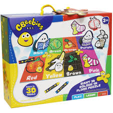 Cbeebies Giant 3d Colour In Floor Puzzle Kids Puzzles At The Works Puzzles For Kids Floor Puzzle Giant Floor Puzzle