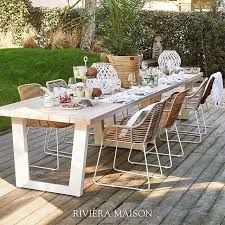Pin Van Emili Ja Op Riviera Maison Tuintafels Buiten Eettafels Buitentafels