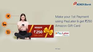 How to use a gift card to make partial payment on amazon.com bright bacon Icici Bank A Twitter 45 Days Interest Free Instant Credit Is Just One Of The Many Perks You Can Avail By Activating Your Icicibank Paylater Facility Another Lets You Shop To Your