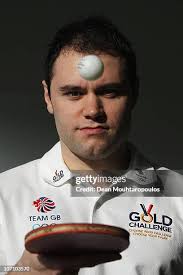 British Table Tennis player, Andrew Rushton poses at the Launch of... News  Photo