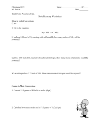 Mole conversion worksheet answer key, mole stoichiometry worksheet answers and mass to mole stoichiometry worksheet answer key. Stoichiometry Worksheet