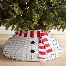 Cute Snowmen Christmas Tree Collar You Can Diy Christmas Tree Stand Snowman Christmas Tree Cool Christmas Trees