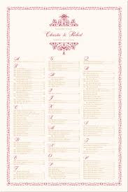 chinese wedding seating chart asian wedding seating chart