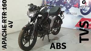 It is available in 2 variants and 3 colours with top variant price starting from rs. 2019 Tvs Apache Rtr 160 4v Abs Detailed Review Features Specs Price