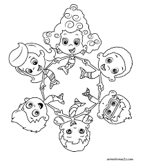 16 luxury bubble guppies coloring pages. Bubble Puppy Bubble Guppies Coloring Pages Novocom Top