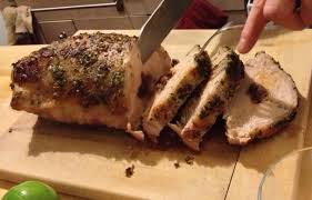 Sprinkle on the herbes de provence, then roast in a 425 oven for 13 to 15 minutes (i cooked it for 30 minutes). Date Stuffed Pork Loin Roast Love The Secret Ingredient