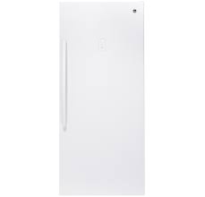With a door that locks to help keep children out, this 21.3 cu. Ge 21 3 Cu Ft Frost Free Garage Ready Upright Freezer Fuf21dlrww Ge Appliances