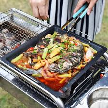 Korean bbq grilled salmon will quickly become a favorite at your house too! 30 X 25cm Barbecue Frying Grill Pan Non Stick Grill Cookware For Kitchen Cooking Barbecue Korean Bbq Grill Plate No Burnt Black Bbq Grills Aliexpress