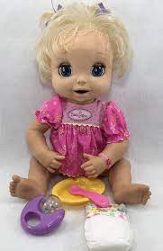 Hasbro 2006 Soft Face Interactive Baby Alive Doll Dress More Works 16 Ebay Baby Alive Doll Clothes Baby Alive Dolls Baby Alive