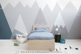 Aliexpress carries many 3d child room wallpaper related products, including hotel wall paper , wallpaper wave , 5d wallpaper for walls , compass wallpaper , 3d embossed. Kids Blue Gray Mountains Wallpaper Mural Hovia
