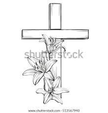 Embed this art into your website clipart cross flower. Jesus On Cross Clip Art Cross With Flowers Clipart Stunning Free Transparent Png Clipart Images Free Download