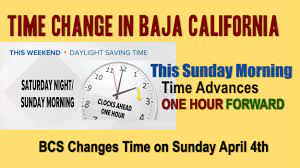 Pst → pdt +1 hour (dst. Baja California Moves To Daylight Savings Time On Sunday