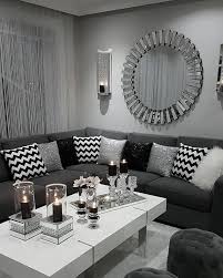 Silver white grey coffee table decor living room chic living room home decor. 122 Gorgeous Grey Living Room Ideas 36 My Easy Cookings Me Black Living Room Decor Living Room Decor Gray Silver Living Room
