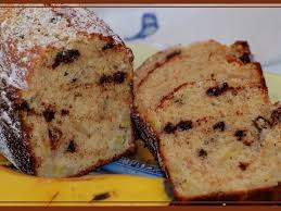 Recette De Cake A La Banane Et Pepites De Chocolat Recette Cake A La Banane Recette Cake Banane Recette Cake