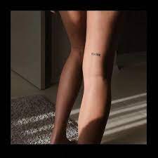 Behind The Knee Tattoo Tattoos Knee Tattoo Lip Tattoos