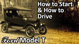 With the key on, pull the crank upwards from 9:00 to 1:00 a few times. Tech 101 How To Start And Drive A Ford Model T Hemmings