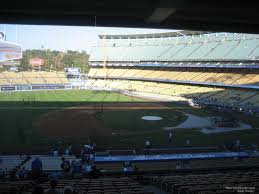 Los Angeles Dodgers Dodger Stadium Seating Chart