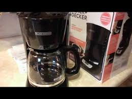 Black And Decker Thermal Coffee Maker Keeps Shutting Off Review Black And Decker 12 Cup Coffee Maker Model Cm0960bf Youtube