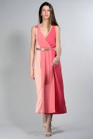 Camicia uomo 2 bottoni button down 7 bottoni slim. Angelico Abito Corallo Rosa Lungo Spallina Collezione Estiva Da Donna In Tessuti Misti Rosa