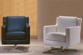 Wendy Modern Italian Leather Swivel Armchair By Polaris Armchair Leather Armchair Modern Armchair