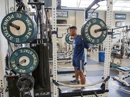 strongest weight room lifts from college