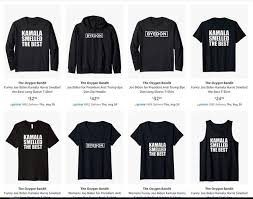 Amazon Removes Clothing With Derogatory Term Toward Kamala Harris