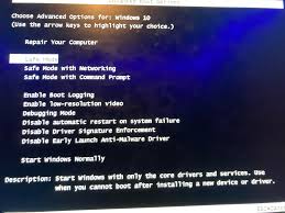 Now here's where things get a little tricky. When Trying To Boot My Computer In Safe Mode In Order To Fix An Issue It Just Brings Me To A Screen With My Pc Developers Name On It Forever How Do