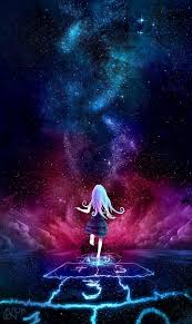 If you see some anime music wallpapers hd you'd like to use, just click on the image to download to your desktop or mobile devices. Edm Follows You Every Where You Go Hopscotch Childs Game Art Little Girl Anime Galaxy Animation Art Anime Art