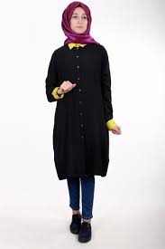 Tesettur Puane Yarasa Kol Tesettur Tunik 0629 Siyah Price Tl69 20 Buy Now At Https Www Havvaadem Com Gomlek Yaka Krep Tunik Siya Siyah Tunik Gomlek