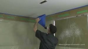 How To Apply Spray Ceiling Texture