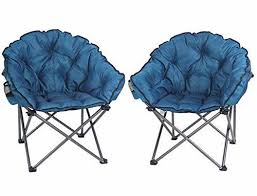 padded club folding camping chair 2pack with drink holder with carrying bag ideal even for outdoor seating folding camping chairs club chairs furniture pads