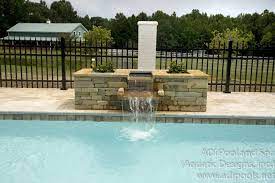 Waterfall companies, pool companies, and pond builders will charge $40 to $65 per hour to install. Fountains Waterfalls Adi Pool Spa Residential And Commercial Pools