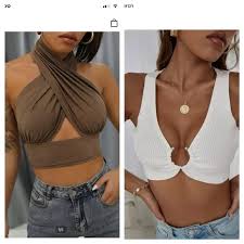 SHEIN | Tops | Shein Crop Tops Xss Set Of 2 | Poshmark