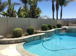 Tan Vinyl Fence Temecula Ca Installed By 3t Fence Vinyl Fence Wood Fence Outdoor Decor