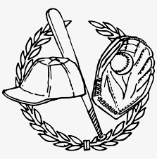 Check spelling or type a new query. Baseball Coloring Pages Cap Bat Glove Ball Baseball Clip Art Black And White Transparent Png 600x561 Free Download On Nicepng