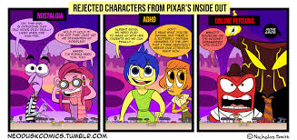 Résultat de recherche d'images pour "fictional characters who are negative fear inside out"