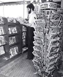 Comic Book Rack From The 70s Comic Book Display Comic Books Comic Book Shop
