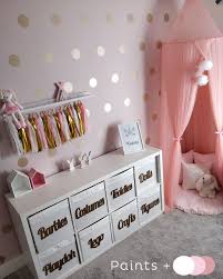 Polka Dots Wallpaper Pink Gold Komnata Dlya Malenkoj Princessy Detskaya Komnata Dlya Devochki Spalnya Dlya Malysha