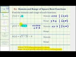 Find The Domain Of A Function Defined By An Equation College Algebra