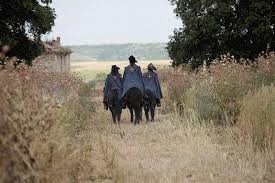 Athos, porthos e aramis, interpretati nell'ordine da rocco papaleo, che parla in dialetto lucano, valerio mastandrea, che parla in dialetto romano e sergio rubini che parla in dialetto pugliese. Tre Moschettieri Italiani