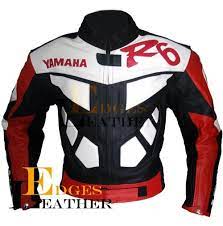 Yamaha R6 Black Red Leather Jacket Men S Leather Jacket Men Red Jacket Leather Red Leather Jacket Men