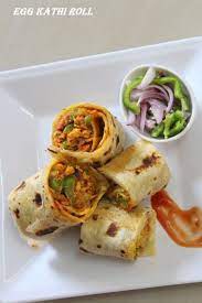 Kathi Roll Recipe Egg Kathi Roll Recipe Yummy Indian Kitchen Recipe Indian Food Recipes Vegetarian Recipes Kathi Roll Recipe