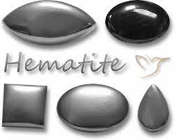 Hematite is also good for working with the root chakra, helping to transform negative energies into a more positive vibration. Ù‡ÙŠÙ…Ø§ØªÙŠØª Ø­Ø¬Ø± Ø§Ù„Ø¯Ù… Ù…Ø¹Ù„ÙˆÙ…Ø§Øª A Polished Ø­Ø¬Ø± ÙƒØ±ÙŠÙ… With A Metallic Luster
